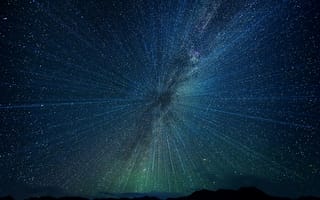 Картинка lg g5, space stars, небо, ночь, космос, звезды, стандартные