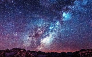 Картинка космос, путь, млечный, млечный путь