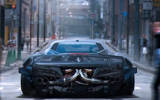Картинка ferrari, khyzyl saleem, феррари