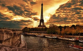 Картинка париж, башня, эйфелева башня