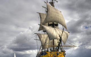 Картинка sail, океан, корабли, лодка, парусные