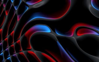 Картинка 3d, абстрактные, шаблон, 3д
