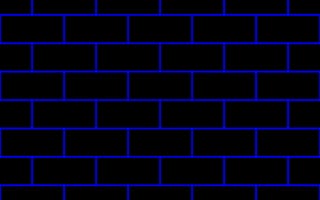 Картинка blueblack bricks, абстрактные, черные, синие, кирпичи
