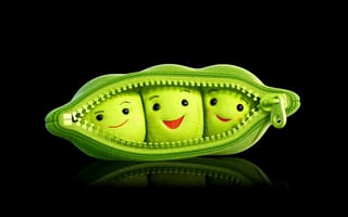 Картинка xq, merry pods, счастливое
