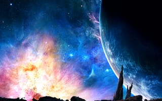 Картинка galaxy, галактика, мир