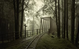 Картинка rails, мост