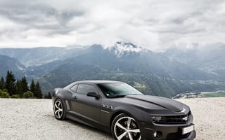 Картинка chevrolet, ss, черные, камаро, шевроле