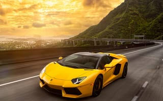Картинка lamborghini, машины, дизайн, желтые, ламборгини