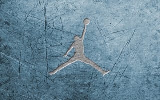 Картинка air, логотипы, металл, джордан, стальные, стиль