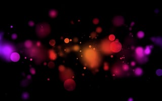 Картинка красочные, боке, градиент