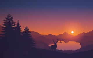 Картинка naturetrip, природа, закат