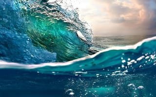 Картинка вода, океан, волна