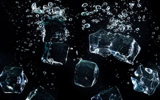 Картинка ice cubes, крутые, лед, кубы