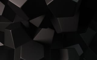 Картинка 3d geometry, абстрактные, темные, 3д, геометрия