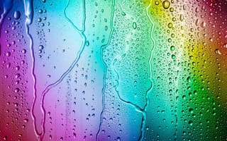 Картинка вода, цветные