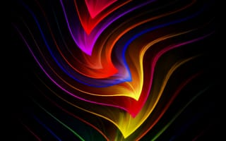 Картинка waxy, waxy flare 32, абстрактные, вспышка