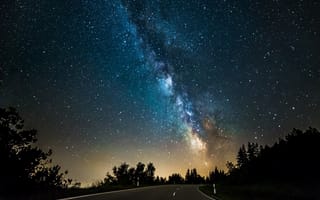 Картинка love, milky road, любовь, космос, дорога, млечный