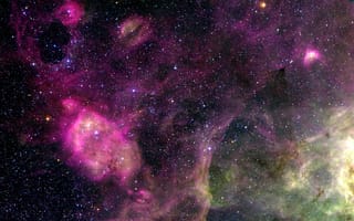 Картинка astro, galaxy, purple space, галактика, космос, фиолетовые