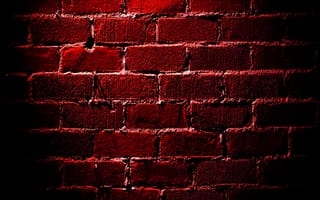 Картинка red brick wall, красые, стена, кирпичи
