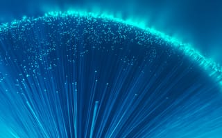 Картинка infocus, m812, optic fiber, infocus opfiber s5, абстрактные, синие, волокно