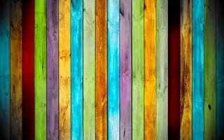 Картинка colorful, wood planks, colored wood, красочные, дерево, цветные