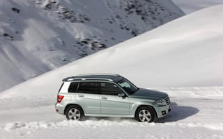 Картинка mercedes-benz, mountaines, mercedes, snow