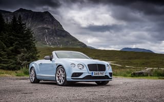 Картинка bentley, l, gt, v8, s, convertible, continenta, 2015г, uk-spec