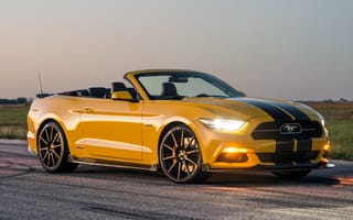 Картинка mustang, 2016г, hpe750, convertible, hennessey, gt, supercharged