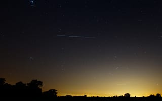 Картинка ориониды, комета, аргентина, метеоры, галлея