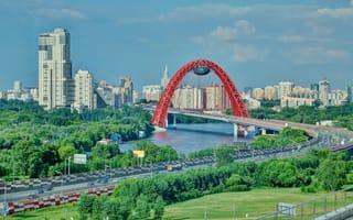 Картинка Москва, Россия, мосты