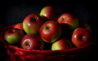 Картинка фрукты, яблоки