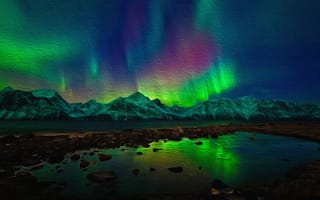 Картинка earth, aurora, borealis