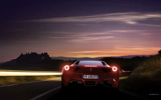 Картинка авто, Ferrari, 458, автомобили, машины