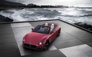 Картинка Maserati, GranCabrio, машины, авто, автомобили