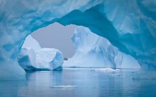 Картинка красота, Антарктида, айсберг
