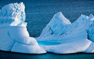 Картинка айсберг, Антарктида, красота