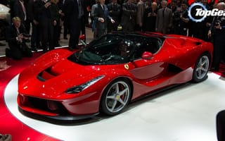Картинка Ferrari LaFerrari, TopGear, cars