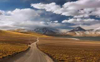 Картинка Атакама, Даниил Коржонов, Чили, высокогорные лагуны