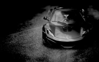 Картинка McLaren, темный, суперкар