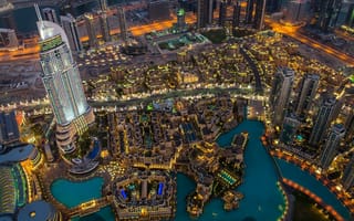 Картинка Dubai, город, мегаполис