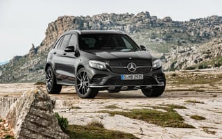 Картинка Черный, Mercedes-Benz, Class, GLC