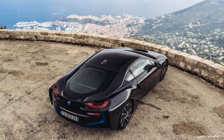 Картинка BMW, Monaco, i8, black