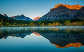 Обои Canada, озеро, отражение, природа, пейзаж