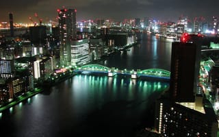 Обои Токио Панорама