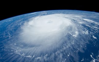 Картинка Ураган, космос, Планета, Земля, океан