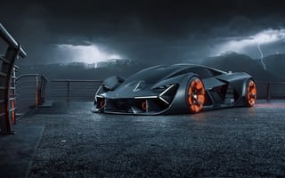 Картинка Lamborghini, концепт, Millennio, суперкар, Terzo
