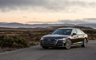 Картинка Audi, A8, 2019, sedan, business class