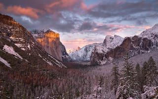 Обои Yosemite, горы, природа, National Park