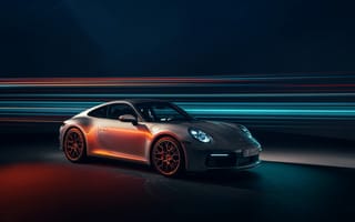 Картинка Porsche, Carrera, 911, 4S