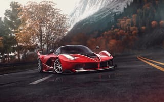 Картинка Ferrari, Феррари, суперкар, арт